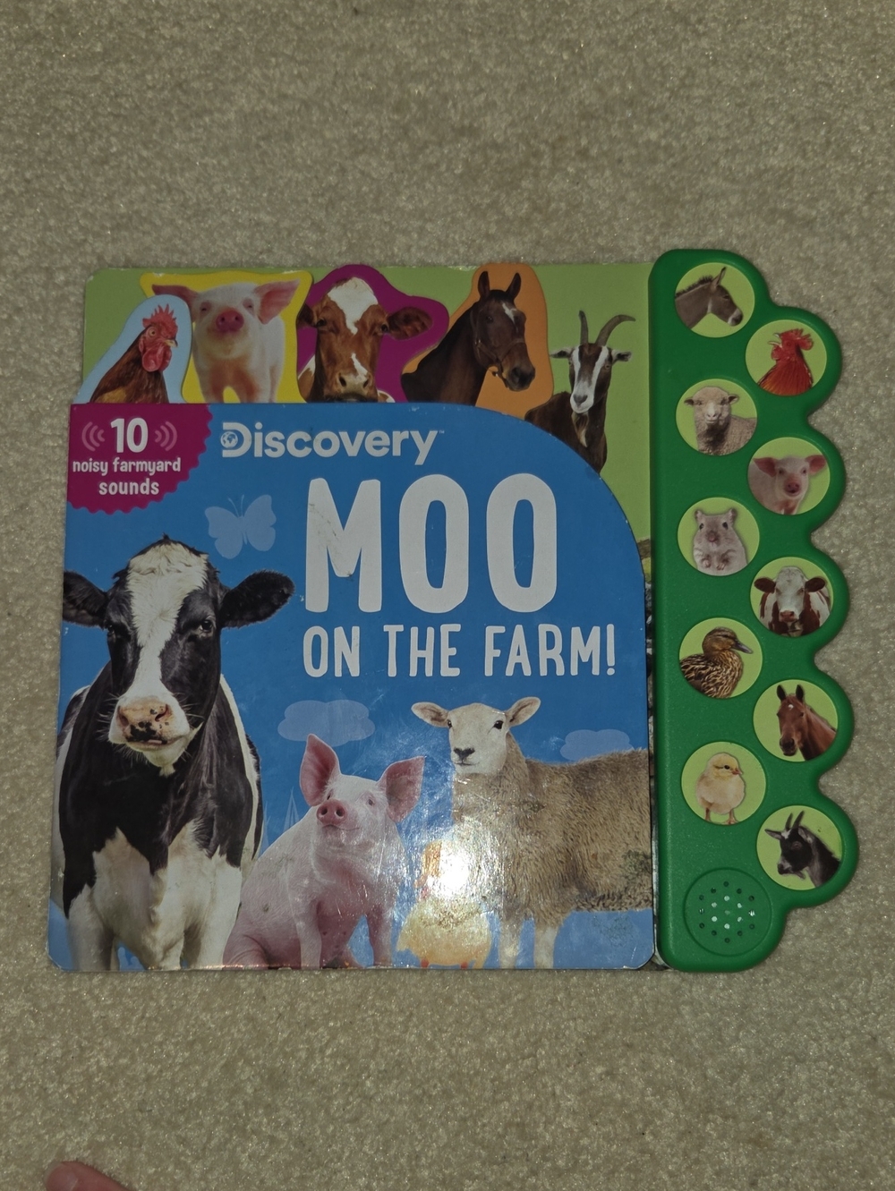 Discovery Moo On The Farm Kids Book